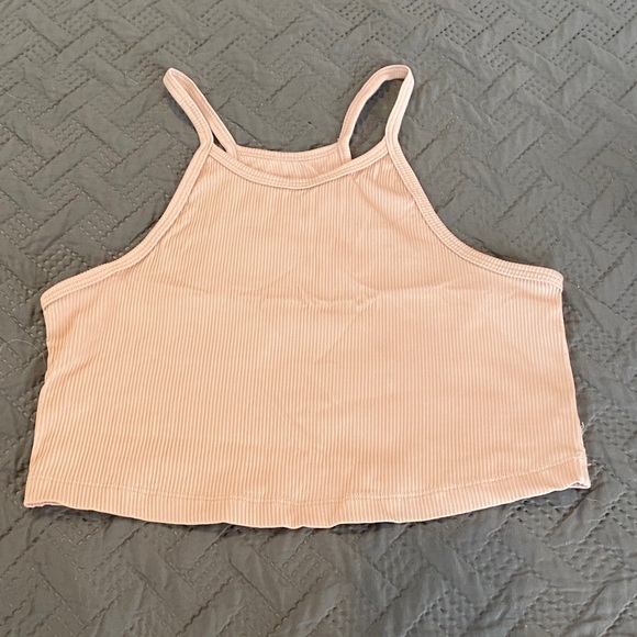 NOBULL Soft Pink Ribbed Women's Top - Picture 1 of 2